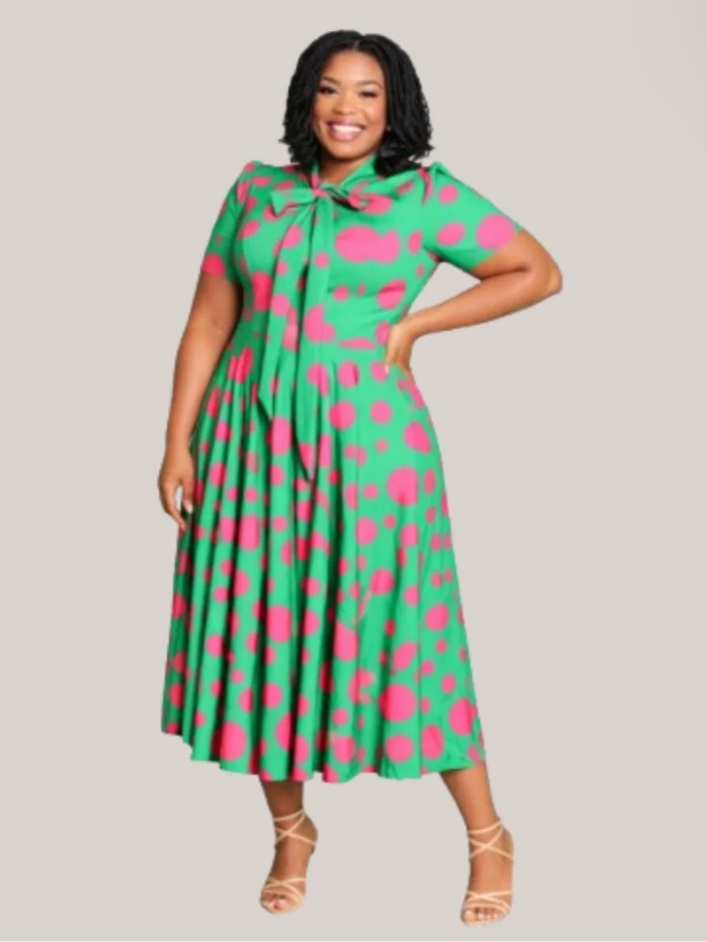 Karen T Design dress size 2X stretchy Please check all picture of condition